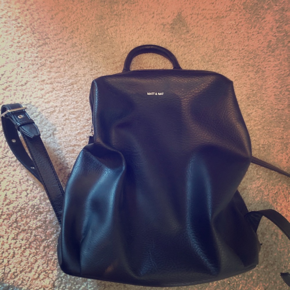 Matt and Nat black back backpack